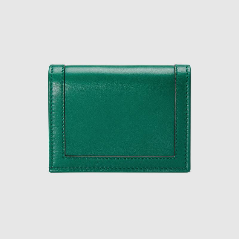 Gucci Diana Card Case Wallet 658244 Green